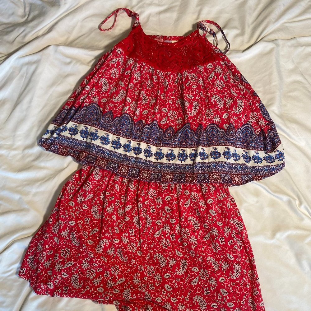 Alya Pink Romper | Size: Medium